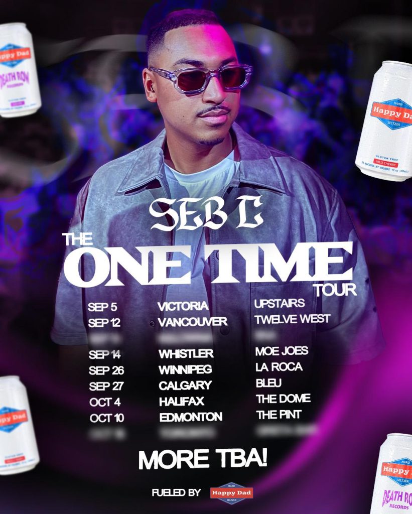 Announcement: SEB C ‘The ONE TIME Tour’